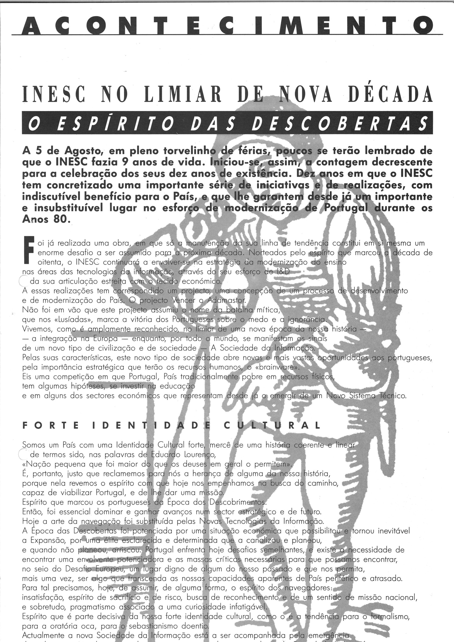 Arquivo INESC (Lisboa): INFORINESC nº 52, 1 Setembro 1989